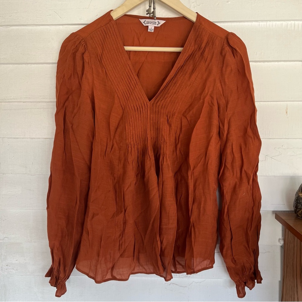 Nanette Burnt Orange Top